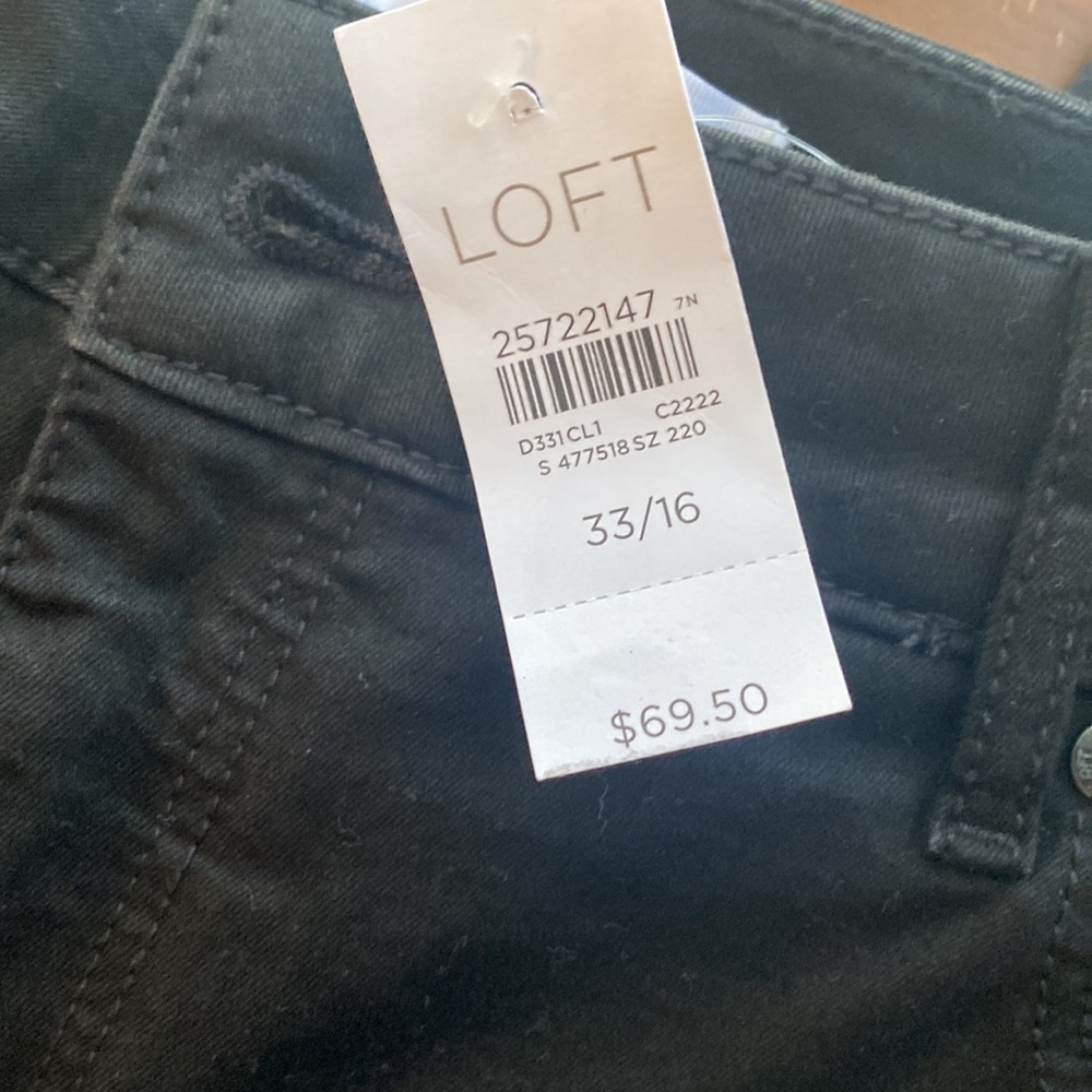 Loft. Lack Jeans - Picture 2 of 5